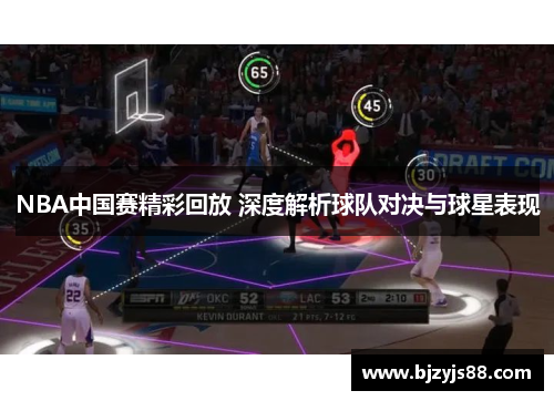 NBA中国赛精彩回放 深度解析球队对决与球星表现 NBA中国赛精彩回放 深度解析球队对决与球星表现